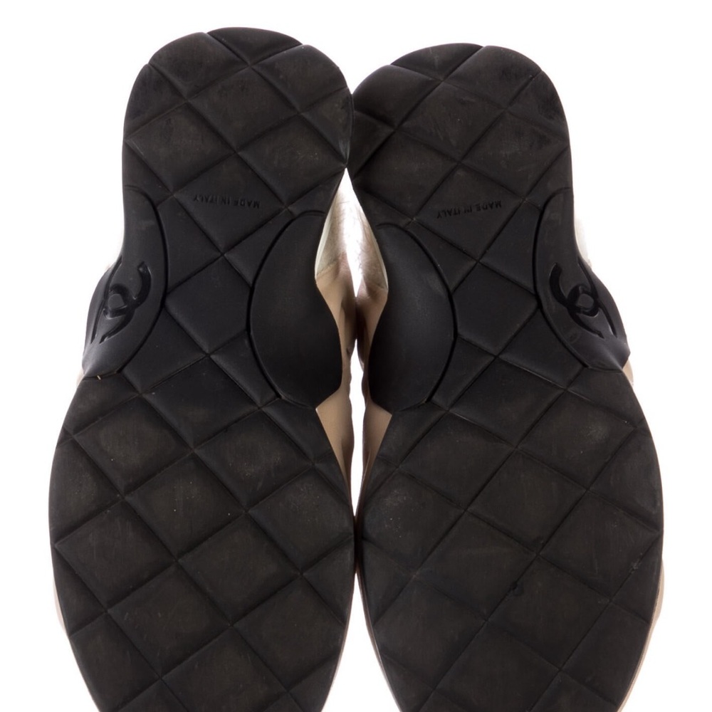 Chanel Women's LowTop Neutral Sneakers - Picture 5 of 5
